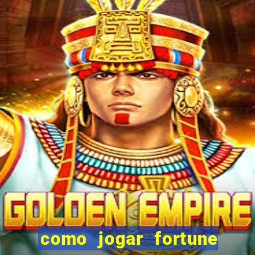 como jogar fortune tiger sem depositar